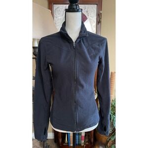 Nike thermal‎ fit women's black sweater jacket size small